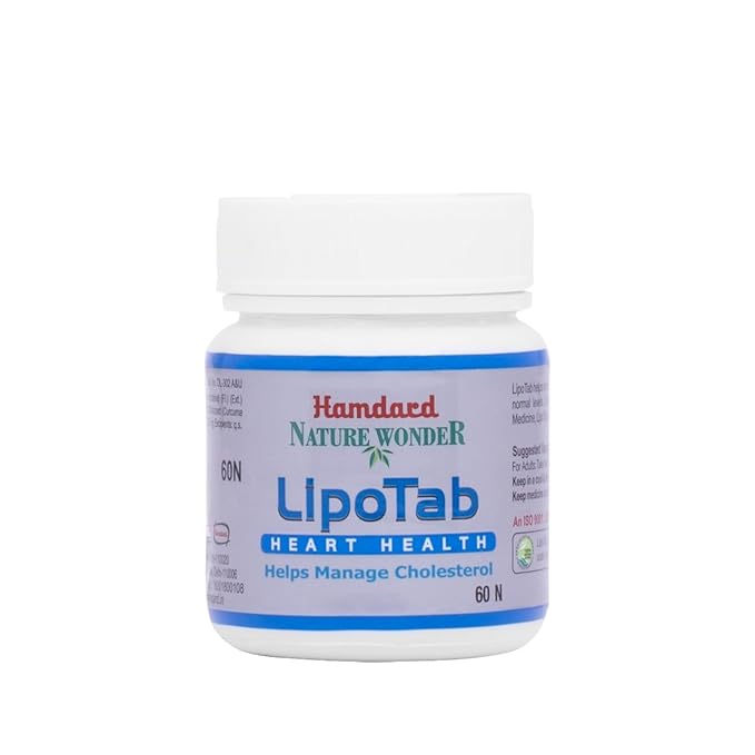 Hamdard Lipotab White 60 Tablets