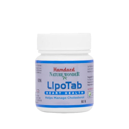 Hamdard Lipotab White 60 Tablets