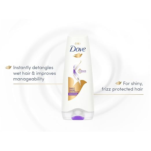 Dove Daily Shine Hair Conditioner with Nutritive Serum