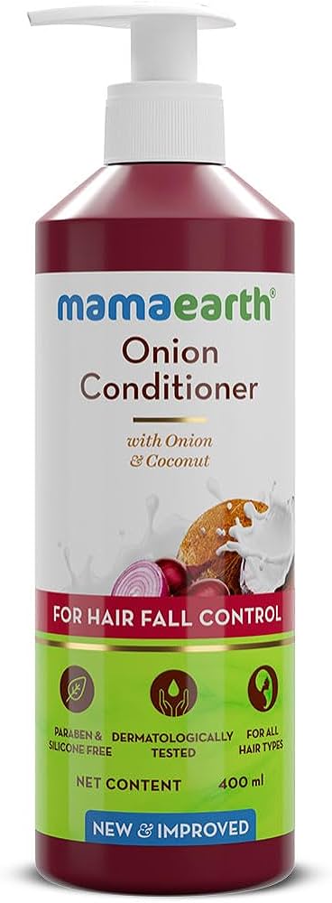 Mamaearth Onion Conditioner for Hair Growth & Hair Fall Control with Coconut Oil