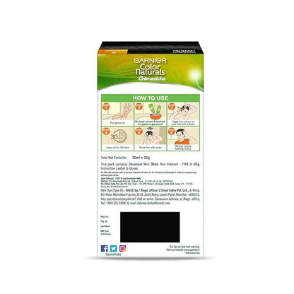 Garnier Color Naturals Creme Riche Men Hair Color - Shade 3 Darkest Brown - PUSHMYCART