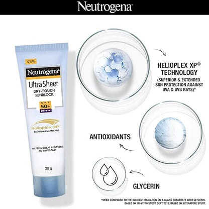 Neutrogena Ultra Sheer Sunscreen SPF 50+