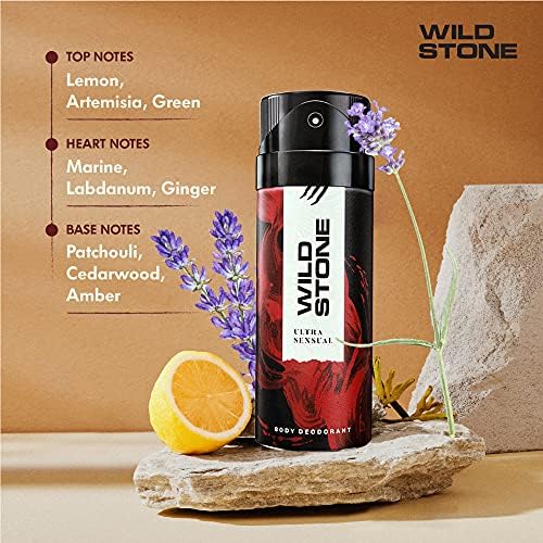 Wild Stone Ultra Sensual Deodorant Body Spray for Men