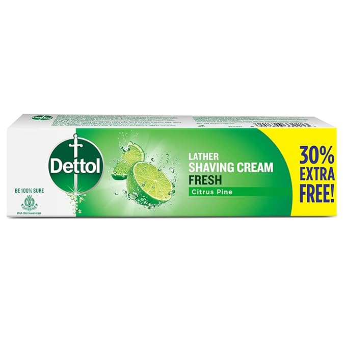 Dettol lather shaving cream