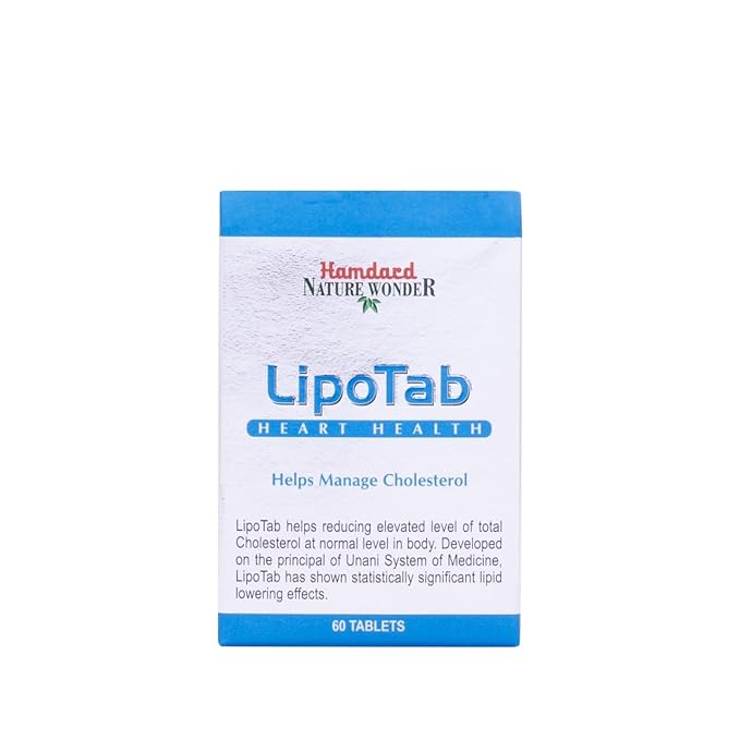 Hamdard Lipotab White 60 Tablets
