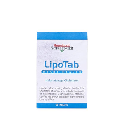 Hamdard Lipotab White 60 Tablets