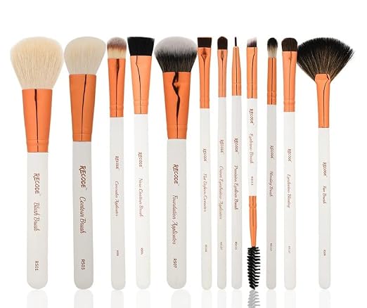 Recode-Brush-12-pcs-Set-with-Premium-Rose-Gold-Pouch