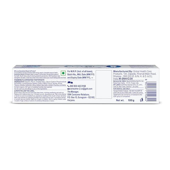 Sensodyne paste 