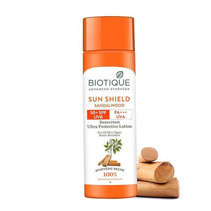 Biotique Sandalwood Sunscreen Ultra Soothing Face Lotion SPF 50+