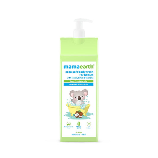 Mamaearth Coco Soft Body Wash For Babies With Coconut Milk and Turmeric