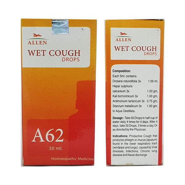 Allen A62 Wet Cough Drop - PUSHMYCART