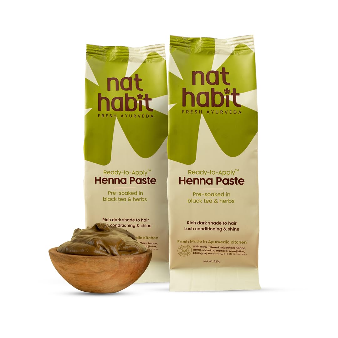 Nat Habit - Fresh Ready To Apply Henna Paste