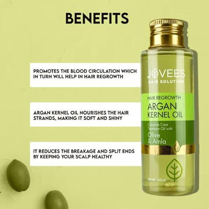 JOVEES HERBAL – Argan Kernel Hair Oil