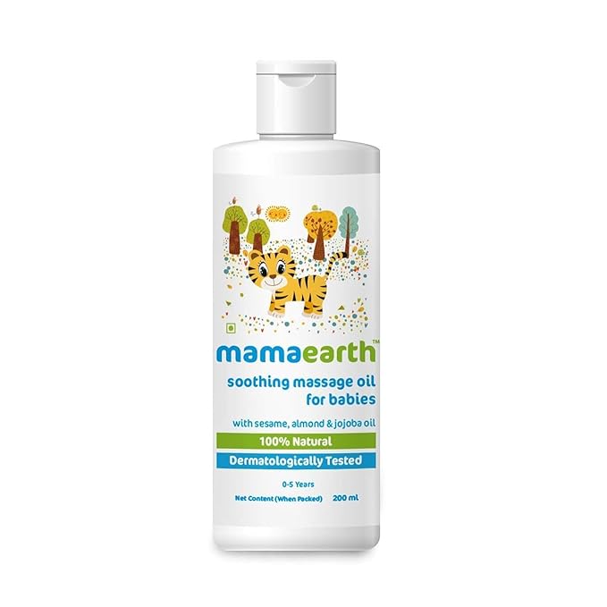 Mamaearth Soothing Massage Oil for Babies - PUSHMYCART