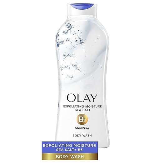 Olay Body Wash Daily Exfoliating, White