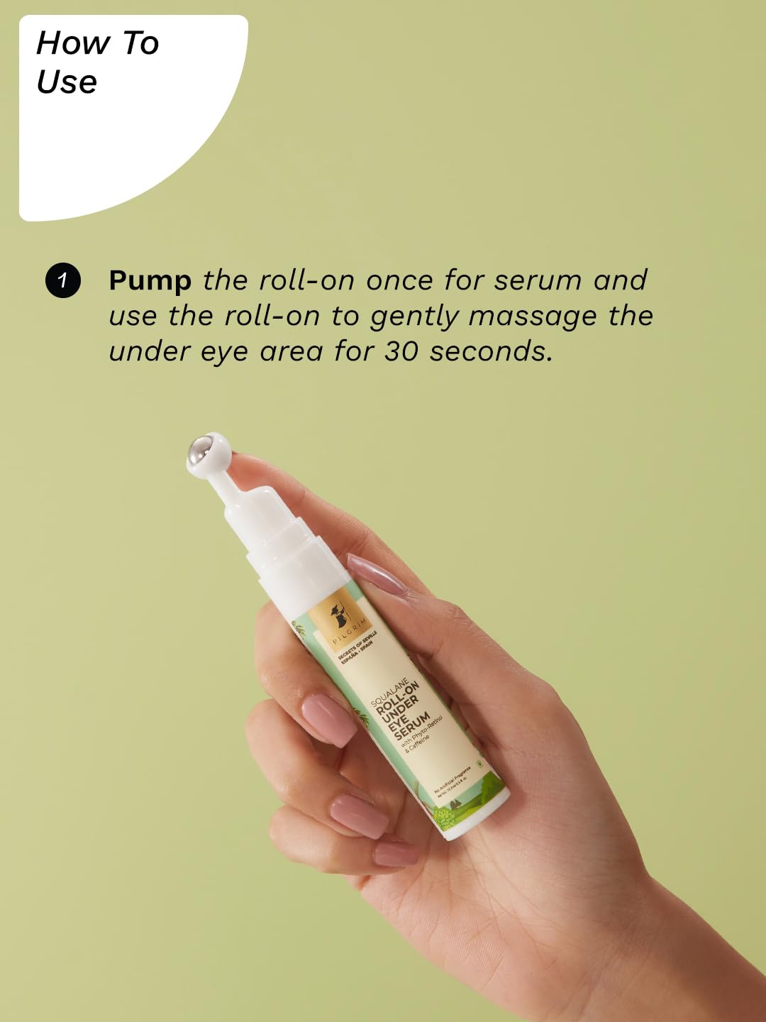 PILGRIM SPANISH SQUALANE ROLL-ON UNDER EYE SERUM