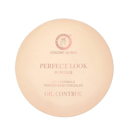 Colors-Queen-Perfect-Look-Oil-Control-Matte-Compact-Powder-+-Base-Concealer