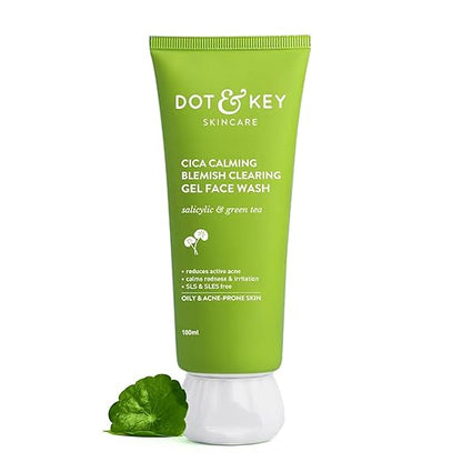 Dot & Key Cica Calming Blemish Clearing Gel Face Wash