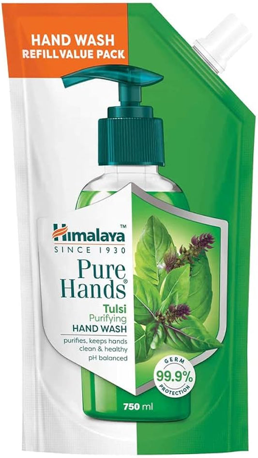 Himalaya Pure Hands | Moisturizing Tulsi And Aloe Hand Wash Refill