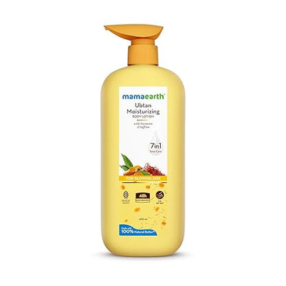 Mamaearth Ubtan Moisturizing Body Lotion - PUSHMYCART