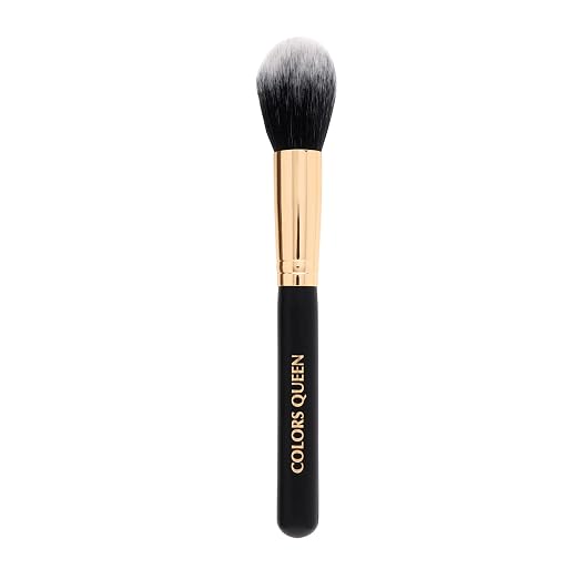 Colors-Queen-100%-Vegan-Powder-Brush---Black