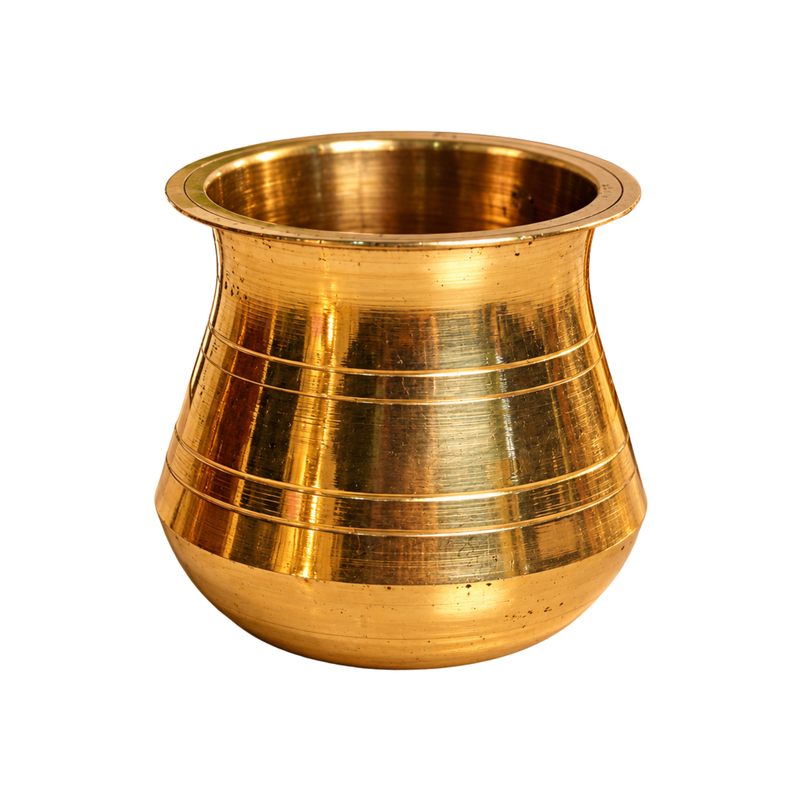 Mahita Collections Brass Lota Kalash for Pooja 60g