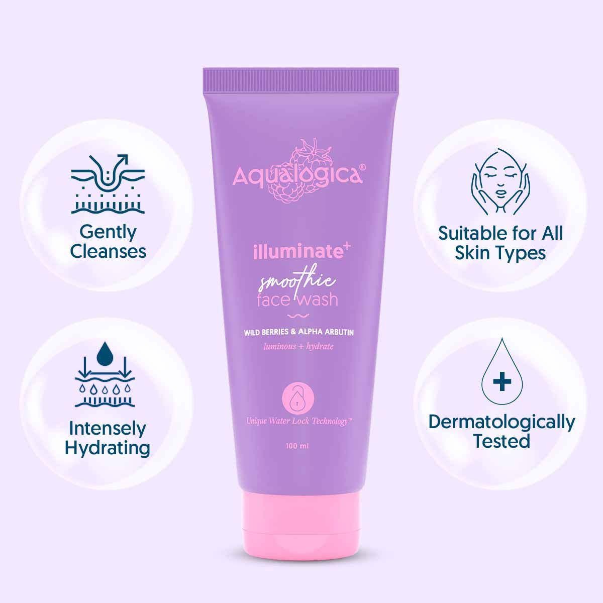 Aqualogica-IIIuminate+-Smoothie-Face-Wash