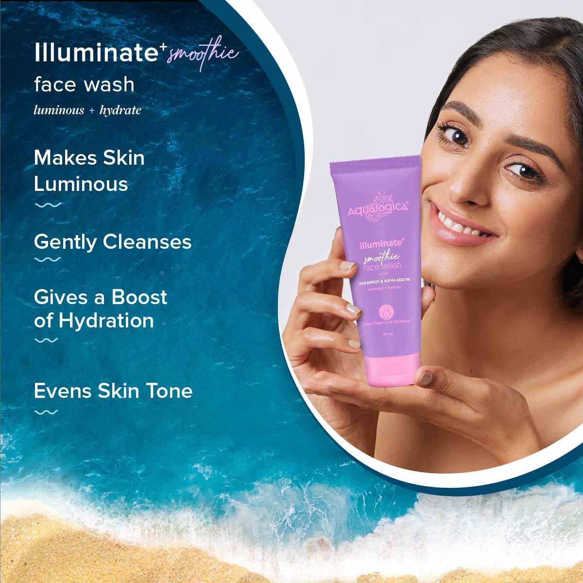 Aqualogica-IIIuminate+-Smoothie-Face-Wash