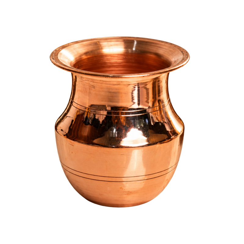 Copper Kalash for Temple | Traditional Tambe ka Pot