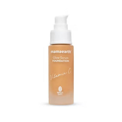 Mamaearth Glow Serum Foundation|Toffee Glow
