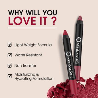 Colors-Queen-Color-It-All-Non-Transfer-Matte-Lip-Crayon