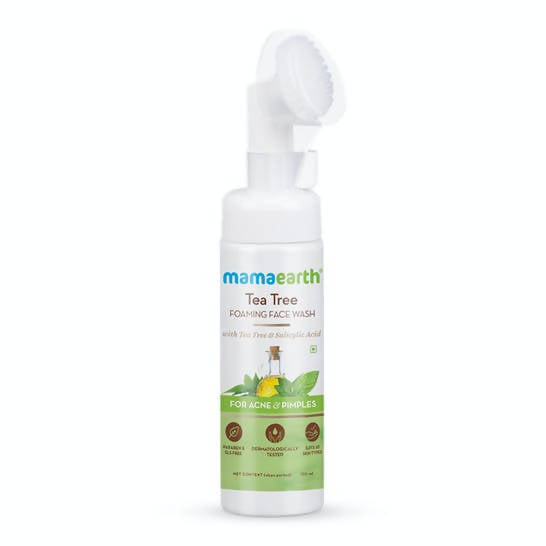 Mamaearth Tea Tree Foaming Face Wash with Tea Tree and Salicylic Acid