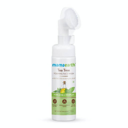 Mamaearth Tea Tree Foaming Face Wash with Tea Tree and Salicylic Acid