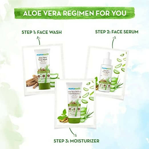 Mamaearth Aloe Vera Oil|Free Face Moisturizer