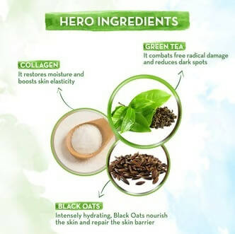 Mamaearth Green Tea Face Serum With Green Tea and Collagen For Open Pores