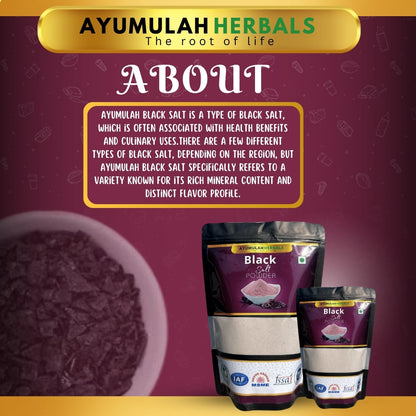 Ayumulah Black Salt