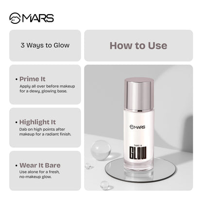 Mars Take a Glow | Illuminating Primer & Strobe Cream
