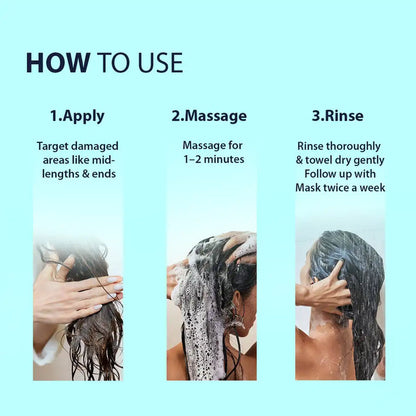 Dermistry Damage Repair Shampoo | Keratin & Arginine
