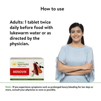 Kerala Ayurveda Menovin Tablet