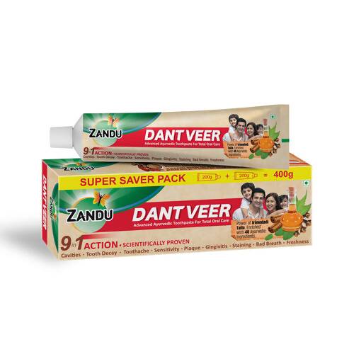 Zandu Dant Veer Toothpaste