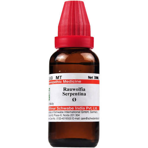 Dr Willmar Schwabe India Rauwolfia Serpentina Mother Tincture Q - PUSHMYCART