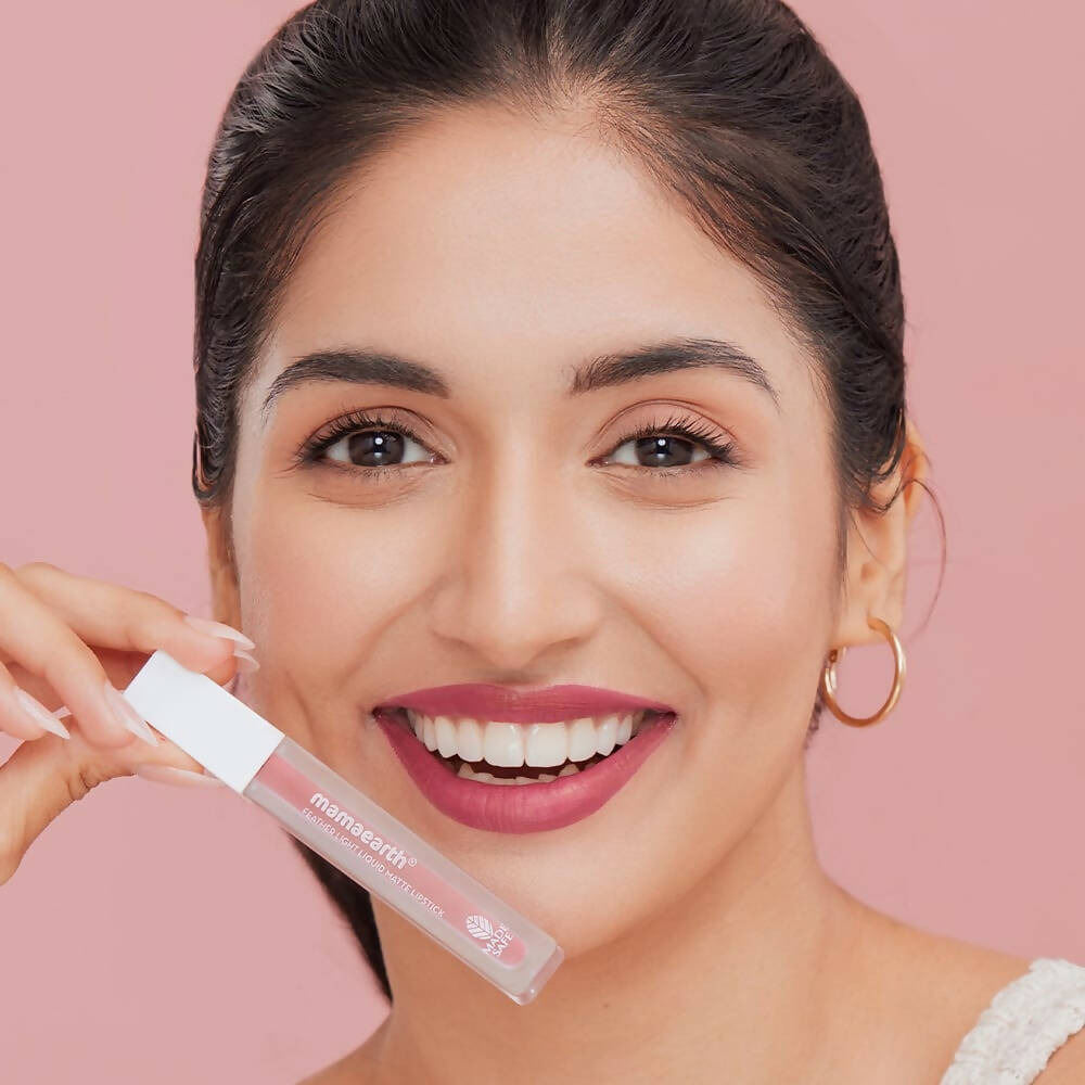 Mamaearth Feather Light Liquid Matte Lipstick | Pink Orchid
