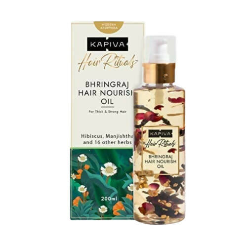 Kapiva Ayurveda Hair Rituals Bhringraj Hair Nourish Oil - PUSHMYCART