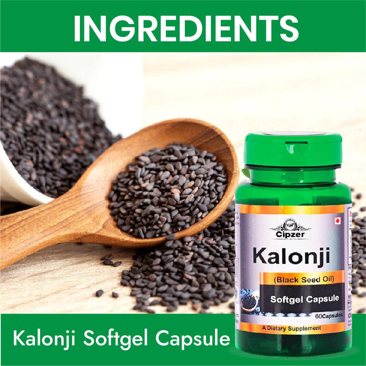 Kalonji Oil Soft Gel Capsule 60's