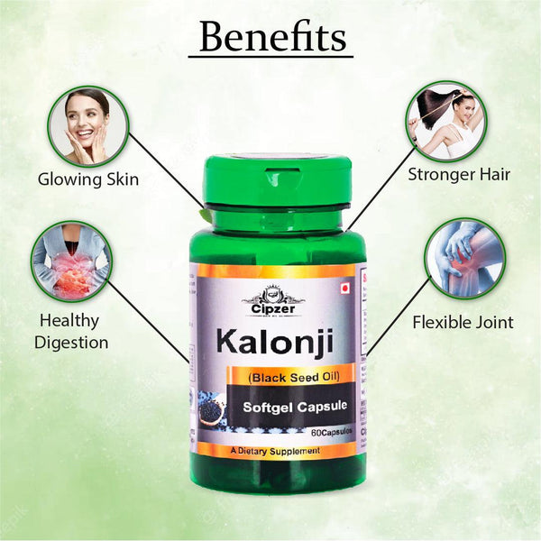 Kalonji Oil Soft Gel Capsule 60's