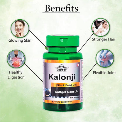 Kalonji Oil Soft Gel Capsule 60's