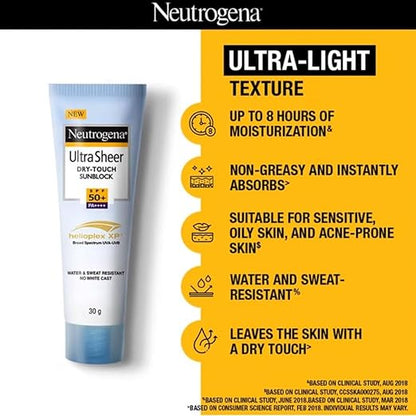 Neutrogena Ultra Sheer Sunscreen SPF 50+