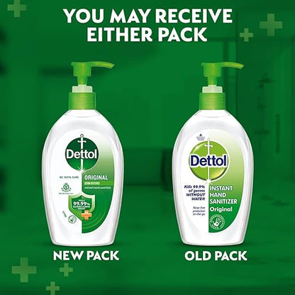 Dettol Original Germ Protection Alcohol based Hand Sanitizer Pump