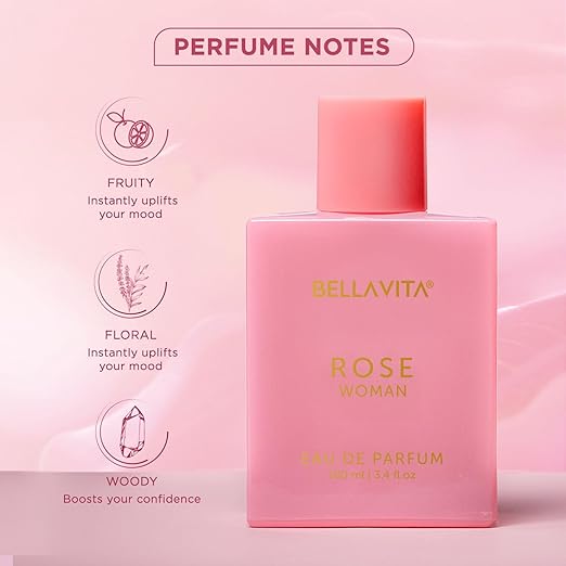 Bella Vita Luxury Men & Women Edt Fresh, Rose Edp Liquid Perfumes Combo