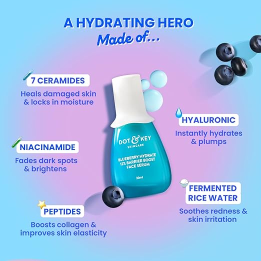 Dot & Key Blueberry Hydrate 12% Barrier Boost Face Serum